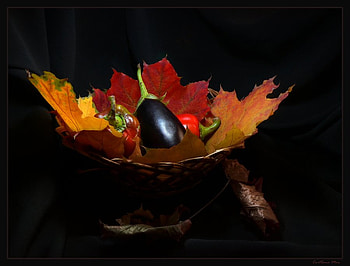 autumn basket, vegetable, basket, autumn fall, art , still life, nature HD wallpaper