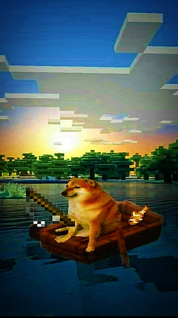 Minecraft, cheems, chem, chems, cheem HD phone wallpaper