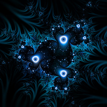 Abstract, Dark, Fractal, Glow, Confused, Intricate HD phone wallpaper
