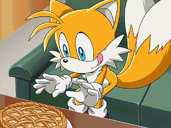 Pie Theif, sonic x, sonic, pie, tails, video games HD wallpaper