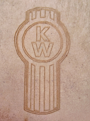 Kenworth logo, symbol, truck, laser cutting HD phone wallpaper