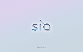Siacoin logo, cut out 3d text, white background, Siacoin 3d logo, Siacoin emblem, Siacoin, embossed logo, Siacoin 3d emblem HD wallpaper