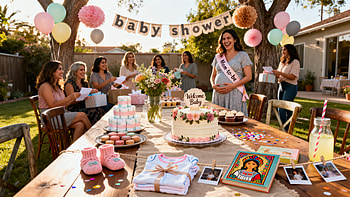 Baby Shower Bliss, Baby Shower, Cake HD wallpaper
