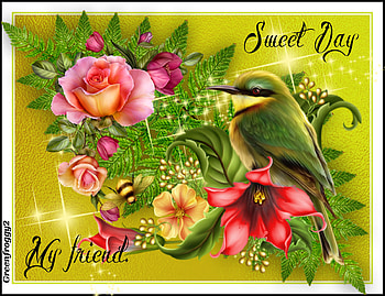 SWEET DAY, DAY, COMMENT, SWEET, CARD HD wallpaper