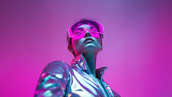 Neon Valkyrie , neon, valkyrie, artist, artwork, art, digital-art, ai HD wallpaper
