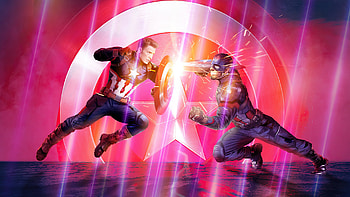 Captain America Vs Captain America Avengers End Game Poster , captain-america, avengers-endgame, superheroes, movies, poster, artist, artwork, digital-art, behance HD wallpaper