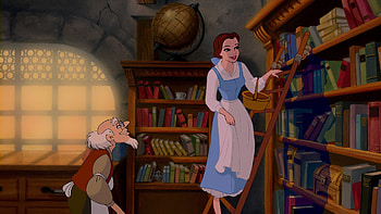 Bookseller, Belle (Disney) HD wallpaper