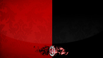 AC Milan logo, Football club, Windows 10 HD wallpaper