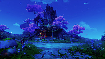 Nvidia filter replacement, video game, Genshin Impact HD wallpaper