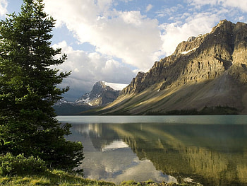 Mountain, lakes, mountains HD wallpaper