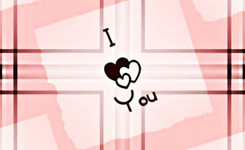 Pink Pattern - I Love U, pink, you, love you, love, u, cute, pattern HD wallpaper