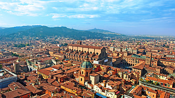Bologna cityscape, , Urban skyline, Bologna travel HD wallpaper