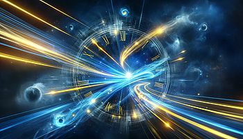 Hyperspace Time Vortex - Sci-Fi Time Travel Theme, Sci Fi, Time Travel, Time, clock, Abstract HD wallpaper