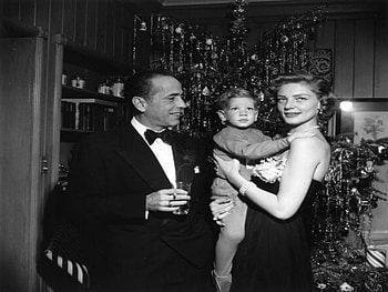 HUMPHREY BOGART & LAUREN BACALL AND SON STEPHEN, movies, action, actors, usa HD wallpaper