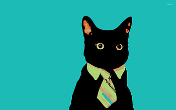 Bussines cat jpg HD wallpaper