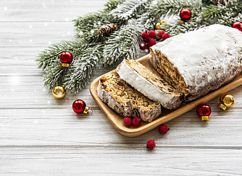 Christmas Cake, sugar, Cake, Christmas, Food HD wallpaper