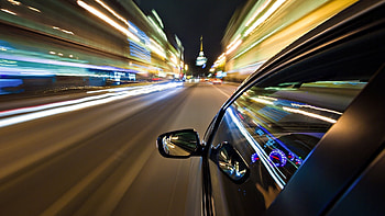 Landscape, Roads, Night HD wallpaper