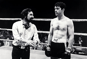 Martin Scorsese and Robert De Niro, Raging Bull HD wallpaper