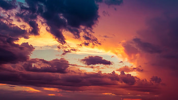 Colorful clouds ultra , u , Background , Nature HD wallpaper