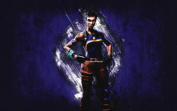 Fortnite Tactics Officer Skin, Fortnite, main characters, blue stone background, Tactics Officer, Fortnite skins, Tactics Officer Skin, Tactics Officer Fortnite, Fortnite characters HD wallpaper