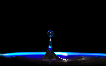 Dark, 3D, Spray, Drop HD wallpaper