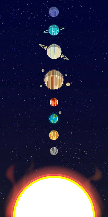Poster, Solar System HD phone wallpaper