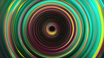 Multi colors, abstract, circles HD wallpaper