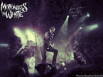 Motionless in White [live in concert] by MaxiMotionless on DeviantArt HD wallpaper