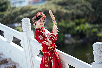 Asian, Woman HD wallpaper