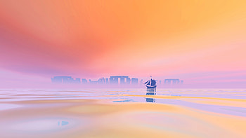 Vapor Boat Silence , artist, artwork, digital-art, deviantart HD wallpaper