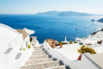 Santorini, Eure eigene Windmhle, Villa mit Panorama Meerblick, Nur 287 HD wallpaper