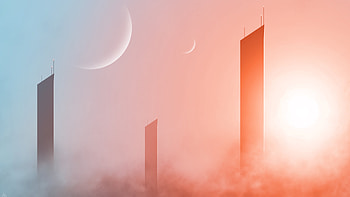 Skycrapper Minimalism , skycrapper, building, minimalism, artist, artwork, digital-art HD wallpaper