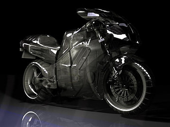bike, 3d and cg, abstract HD wallpaper