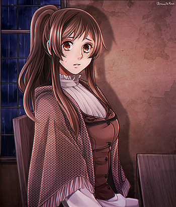 Anime, Art, Sadness, Girl, Emotions, Sorrow HD phone wallpaper