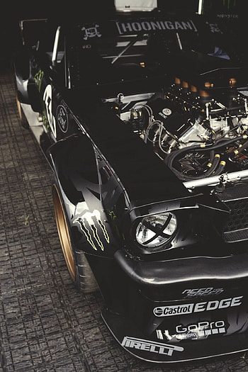 Ken Block's beast, Mustang power, Iconic , Thrilling speed HD phone wallpaper