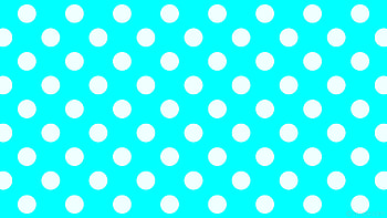 dots blue white polka spots aqua cyan azure HD wallpaper