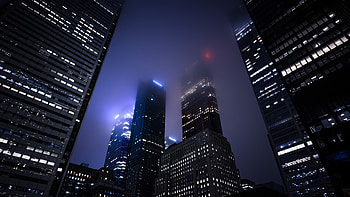 Fogscape: Tokyo Skyscrapers —, graphy, Japan, Building HD wallpaper
