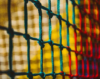 Macro, Blur, Smooth, Grid, Rope, Nodes HD wallpaper