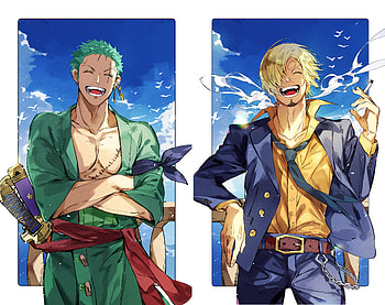 Zoro & Sanji, Sanji (One Piece), Roronoa Zoro, Anime, One Piece HD wallpaper