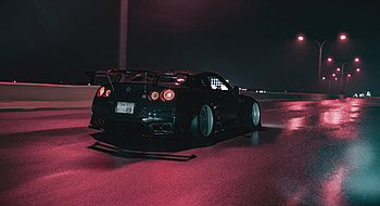 Nissan Gtr Majestic Night Rider , nissan-gtr, nissan, cars, artstation HD wallpaper