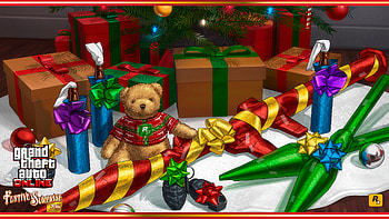 Gta V Festive Surprise 2016, gta-v, gta-5, games, 2016-games HD wallpaper
