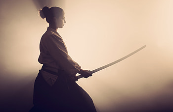 Katana, Sword Fighting HD wallpaper