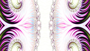 Trippy Psychedelic Fractal, trippy, psychedelic, aesthetic, Abstract, fractal HD wallpaper
