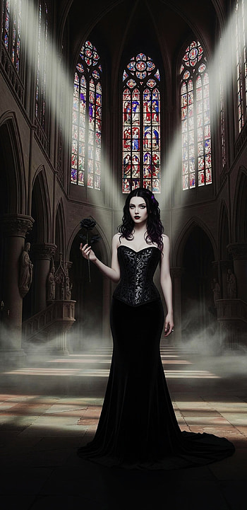 Gothic – Dark Elegance & Haunted Cathedral HD phone wallpaper