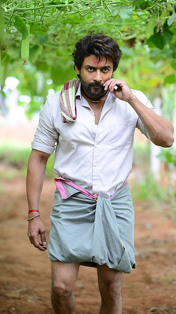 Suriya, kaappan, tamil movie HD phone wallpaper