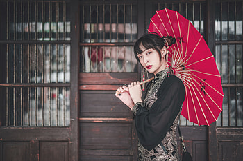 asian, woman HD wallpaper