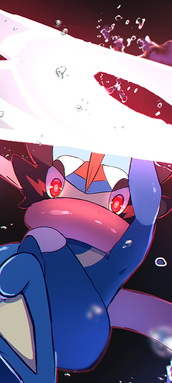 Greninja Mobile : Water Shuriken Strike, Greninja (Pokémon), video game, Pokemon HD phone wallpaper