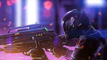 Cyberpunk Spark Soldier , cyberpunk, artist, artwork, digital-art, artstation HD wallpaper