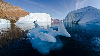 Iceberg, nature, water, ice HD wallpaper