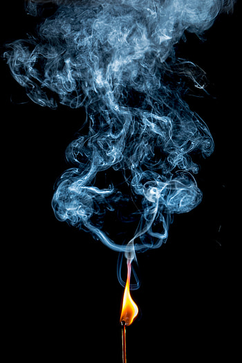 Smoke, Dark, Match HD phone wallpaper